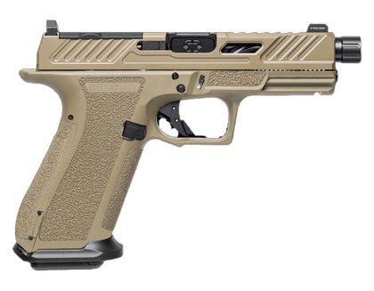 Shadow Systems XR920 Elite Gen 1 9mm Optics Ready Pistol - FDE Finish