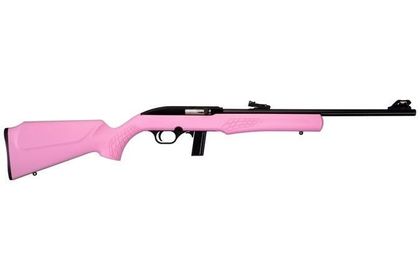 Rossi RS22 Pink .22 LR Gen 1 Semi-Auto Rifle - 18" Barrel, 10+1 Rounds