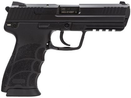 HK45 V7 LEM .45 ACP DAO Pistol - Black, Ergonomic, 10+1 Capacity