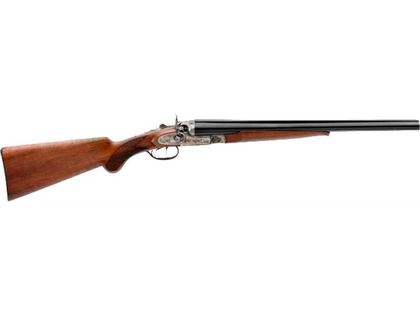 Cimarron Doc Holliday 12Ga Classic SxS Shotgun - 20" Walnut Finish