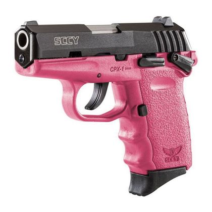 SCCY CPX-1 Pink 9mm Compact Pistol - Stylish, Reliable Protection