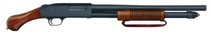 Mossberg 590 Nightstick 12 Gauge Pump Shotgun - Walnut Grip, Compact Design