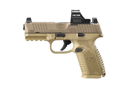 FN 509M Gen 1 FDE 9mm DAO Pistol, 15+1 RD, Interchangeable Backstrap