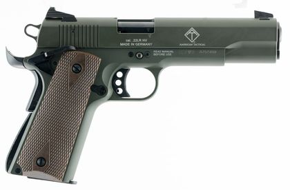 ATI GSG 1911 Gen 1 .22 LR Rimfire Pistol, OD Green, Lightweight Design