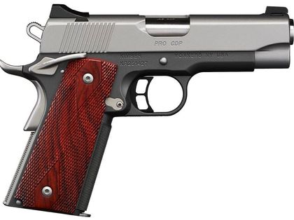 Kimber Pro CDP 9mm 4" Stainless 1911 with Rosewood Grips