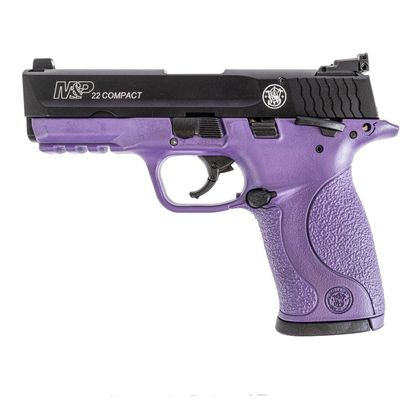 Smith & Wesson M&P 22 Compact Gen 1 .22 LR Pistol - Violet Shadow Edition