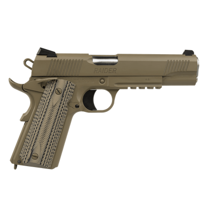 Tisas 1911 Duty Gen 1 .45 ACP FDE Cerakote Pistol with G10 Grips
