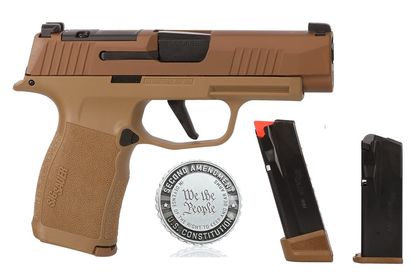 Sig Sauer P365 XL 2A Coyote 9mm Optics-Ready Handgun - Gen 2