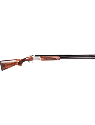 ATI Cavalry SX 20GA Elite Over Under Shotgun - Nickel & Walnut Finish
