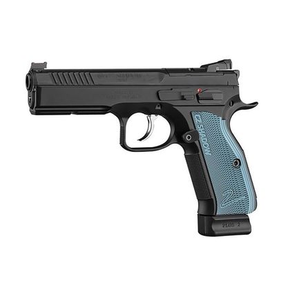 CZ Shadow 2 Optics-Ready Gen 1 9mm Pistol with Blue Grips
