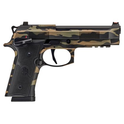 Beretta 92Xi Combat 9mm Pistol - Vietnam Tiger Stripe, Optics Ready