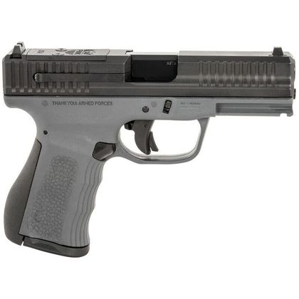 FMK Mach 9 Gen 1 Grey 9mm Semi-Auto Handgun, Optics Ready, Picatinny Rail