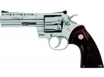Colt Python Gen 3: .357 Magnum 5" Stainless Revolver with Walnut Grips