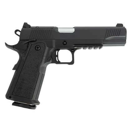 Tisas 1911 Duty DS Gen 1 9mm, Optics-Ready Double Stack Pistol - Black