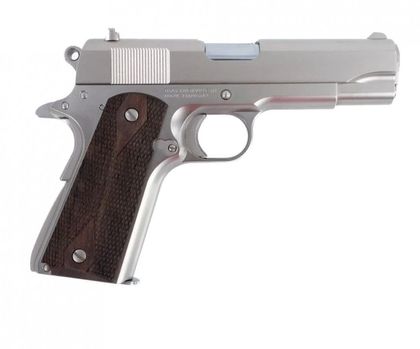 TISAS 1911 Tank Commander Gen 1 .45 ACP - Nickel, 4.2" Barrel, 7 Rds