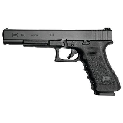 Glock 17L Gen3 Precision 9mm, 6" Barrel, Black Finish, 17+1 Capacity