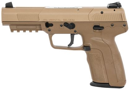 FN Five-seveN Gen 1 5.7x28mm FDE Pistol - 20+1 Rounds, Lightweight Design