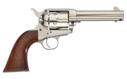 Taylor's & Co. Gunfighter Gen 1 .357 Magnum Revolver, 4.75" Nickel Finish