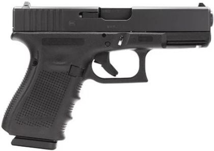 Glock G19C Gen 1 9mm Semi-Auto Pistol with Compensator, Black