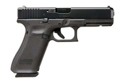 Glock G17 Gen 5: Versatile 9mm Full-Size Pistol with Textured Grip