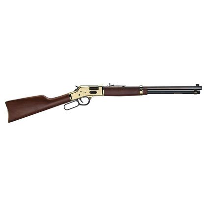 Henry Big Boy Gen 1 Side Gate .38/.357 Polished Brass Lever Rifle