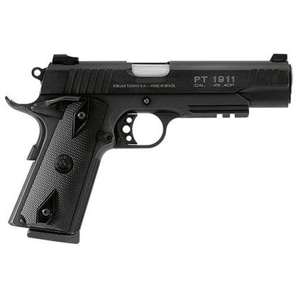 Taurus PT1911 Gen 1 .45 ACP Pistol - Full-Size Matte Black Precision