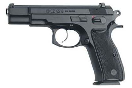 CZ-USA Model 85 Gen 1 Ambidextrous 9mm Pistol, Matte Black, 16 Rds