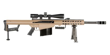 Barrett M82A1 Gen 1 .50 BMG FDE Semi-Auto with Vortex 5-25x Scope