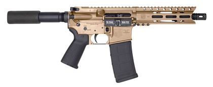 Diamondback DB15 Gen 1 AR Pistol 5.56 NATO, 7" Barrel, FDE/Black