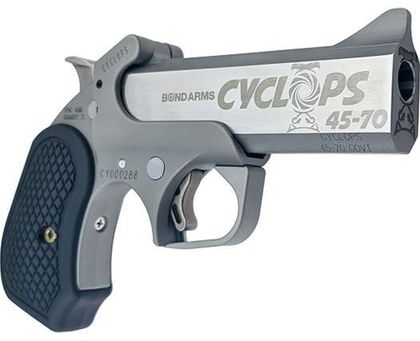 Bond Arms Cyclops .4570 GOV SAO Pistol - Compact Stainless Powerhouse