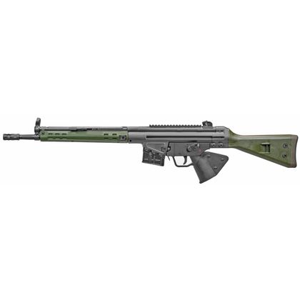 PTR-91 GIRK Gen 1 .308 Win Semi-Auto Rifle - 16" Tactical Black/Green