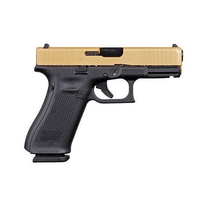 Apollo G45 Gen 1 Gold Slide 9mm Pistol, 17+1 Capacity, Ergonomic Design