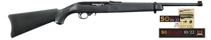 Ruger 10/22 Gen 1 Precision .22LR Rifle - Satin Black Fiber Optic