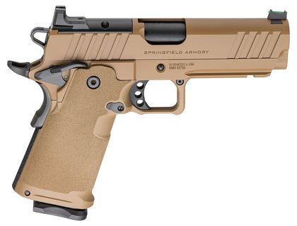 Springfield 1911 DS Prodigy Gen 1 Coyote Brown Optics Ready 9mm Pistol