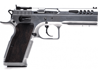 IFG Stock Master .45 ACP Gen 1 - Chrome Elite, 10rd, 4.75" Bull Barrel