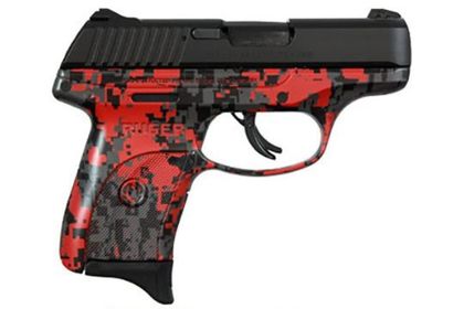 Ruger LC9s Gen 1 9mm Compact - Red Camo Conceal Carry Pistol