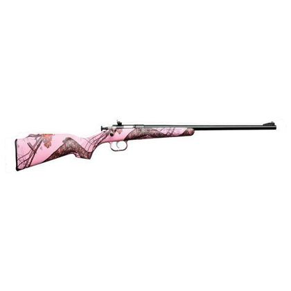 Crickett Youth Bolt-Action .22 LR Rifle - Pink Blaze, Gen 1