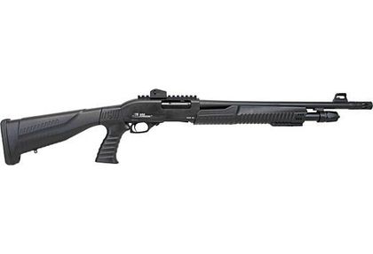 Iver Johnson PAS12PG 12G Pump Shotgun Gen 1 - 18" Barrel, Fiber Optic Sight
