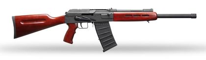 Panzer AK-12 Gen 1 Red Wood Semi-Auto Shotgun, 12ga, 18.5" Barrel