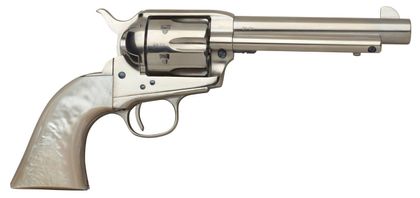 Taylor's & Co. 1873 Cattleman Gen 1 .45 Colt Nickel Revolver