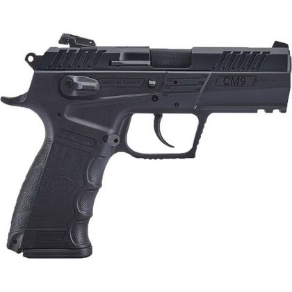 CM9 Gen 1 Black 9mm Pistol, 17+1 Capacity - Compact & Reliable