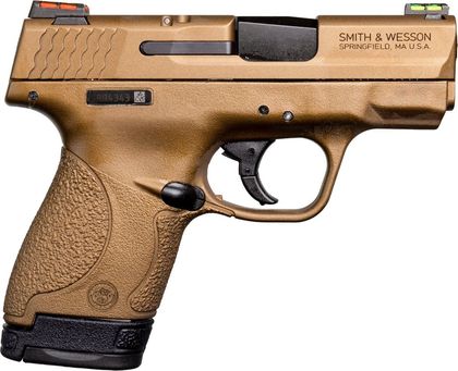 Smith & Wesson M&P Shield 9mm Gen 1 - Burnt Bronze Compact Pistol