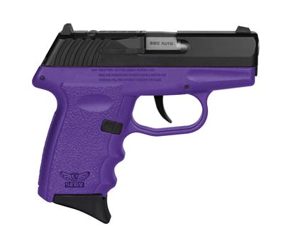 SCCY CPX-3 Gen 1 Purple .380 ACP Compact with Optics Cut