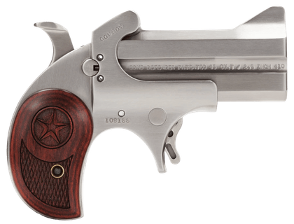 Bond Arms Cowboy Defender Gen 1 Stainless 9mm Derringer - Compact Elegance