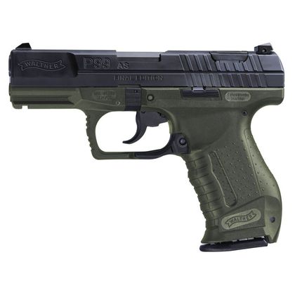 Walther P99AS Final Edition 9mm OD Green Pistol | Gen 1