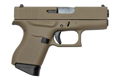Glock G43 Gen 5 9mm Subcompact Pistol - EarthTone Cerakote Finish