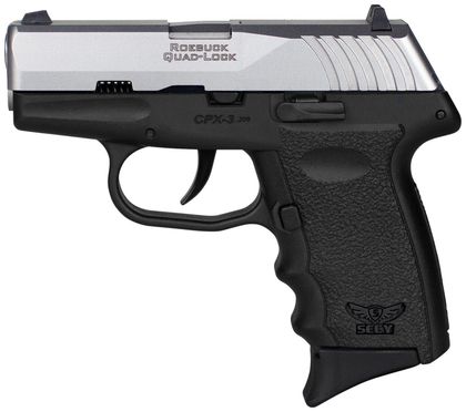 SCCY CPX-3 Gen3 .380 ACP Compact Defense Pistol - 10+1 Capacity
