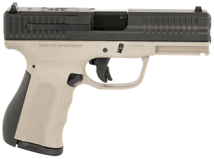 FMK G3 Titanium Gray 9mm Pistol - Gen 1, 14+1, 4" Barrel, SAO
