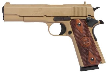 Iver Johnson 1911 A1 Gov .45 ACP Pistol - Coyote Tan Gen 1 Classic