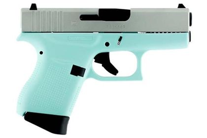 Glock G43 Gen 5 - Robin Egg Blue 9mm Subcompact Pistol
